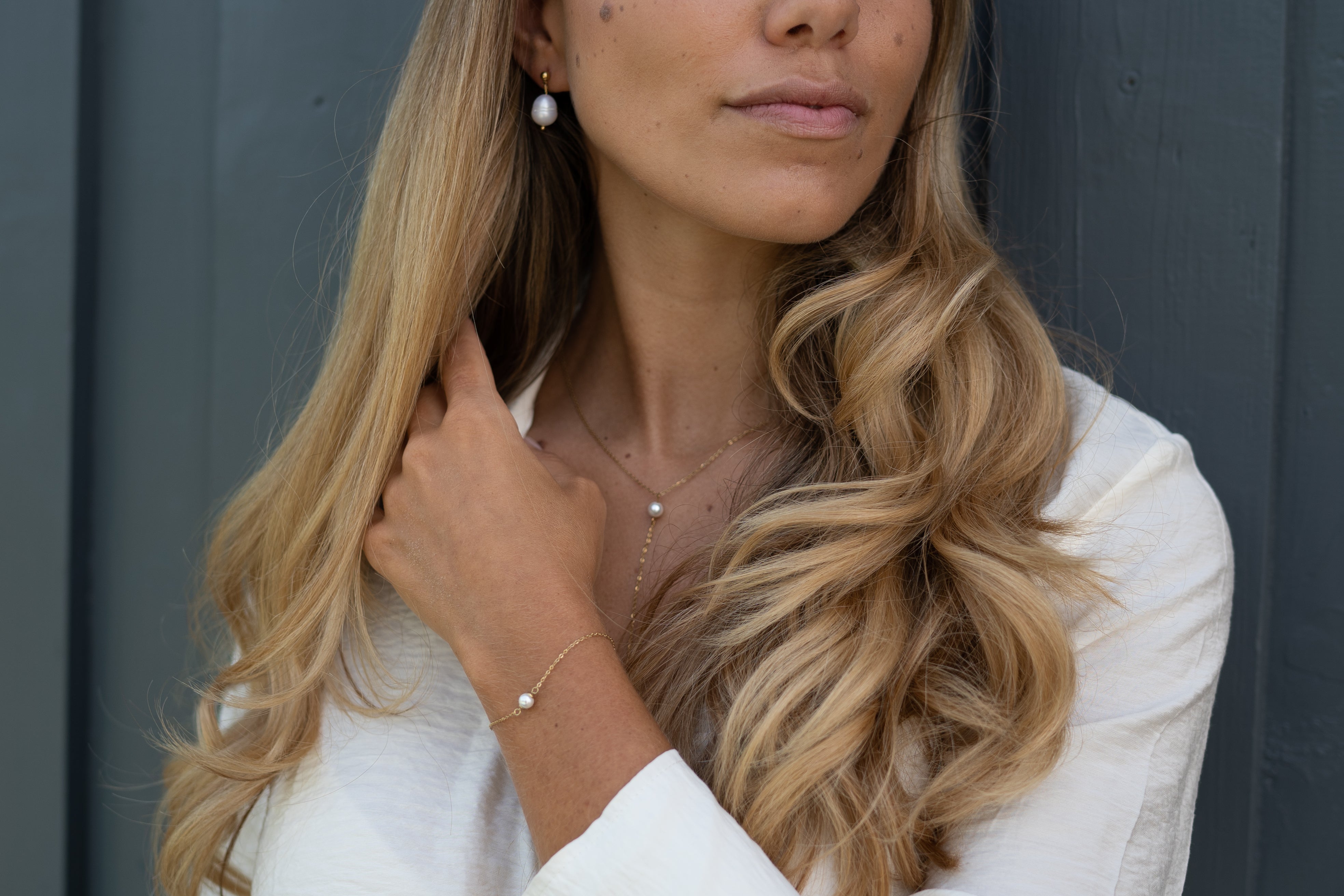 PERLA hängende Ohrstecker