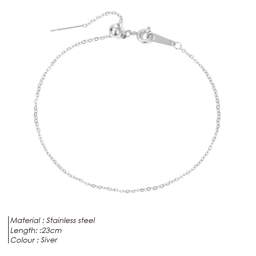 Floating Charm Fusskette