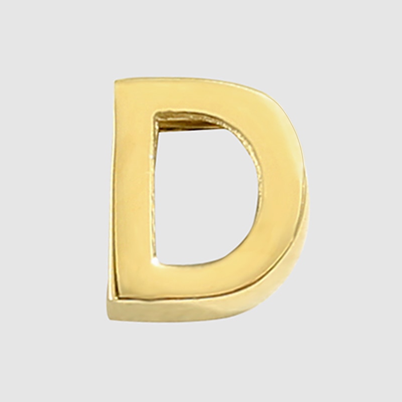 Floting Letter Charm Kette