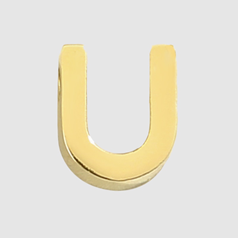 Floting Letter Charm Kette