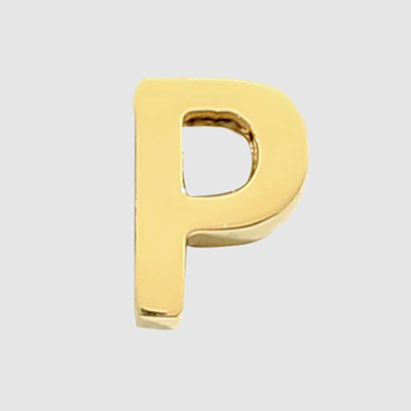 Floting Letter Charm Kette