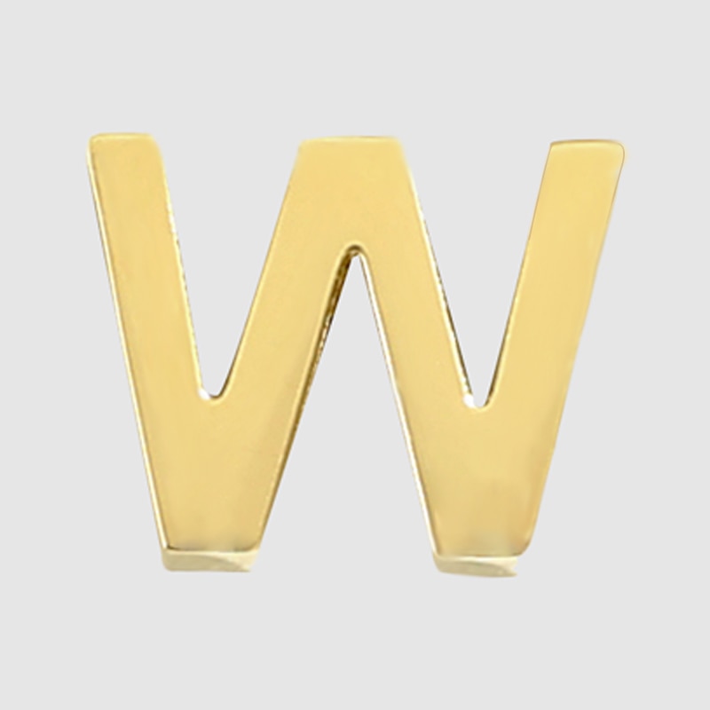 Floting Letter Charm Kette