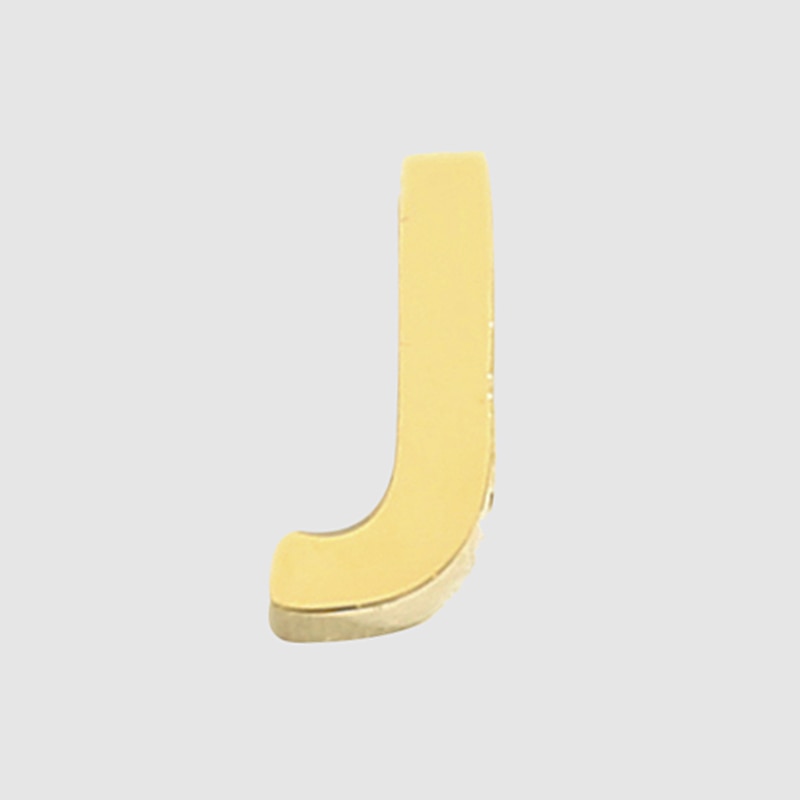 Floting Letter Charm Kette