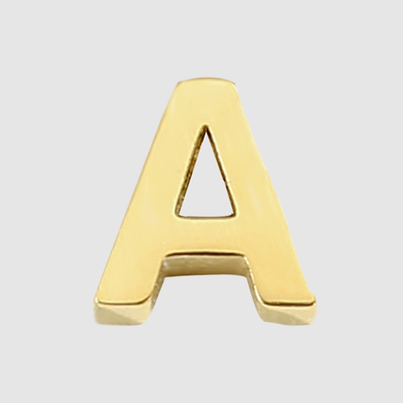 Floting Letter Charm Kette
