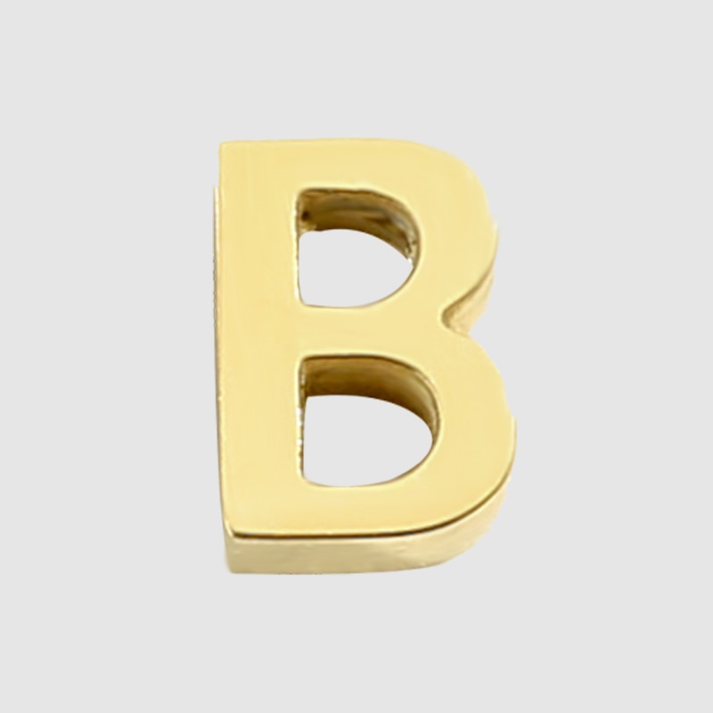 Floting Letter Charm Kette