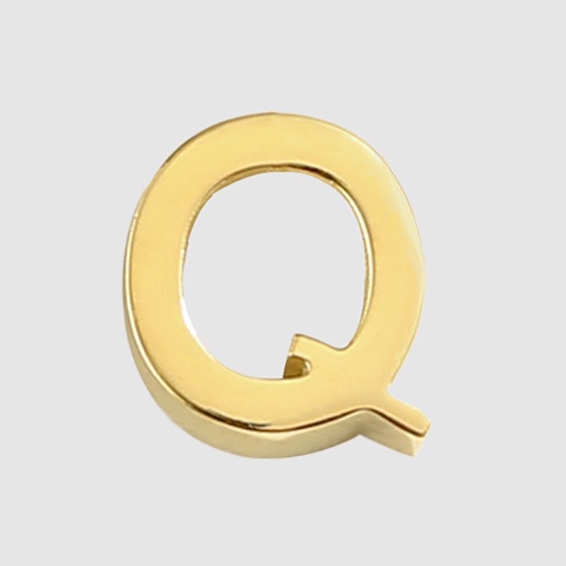 Floting Letter Charm Kette