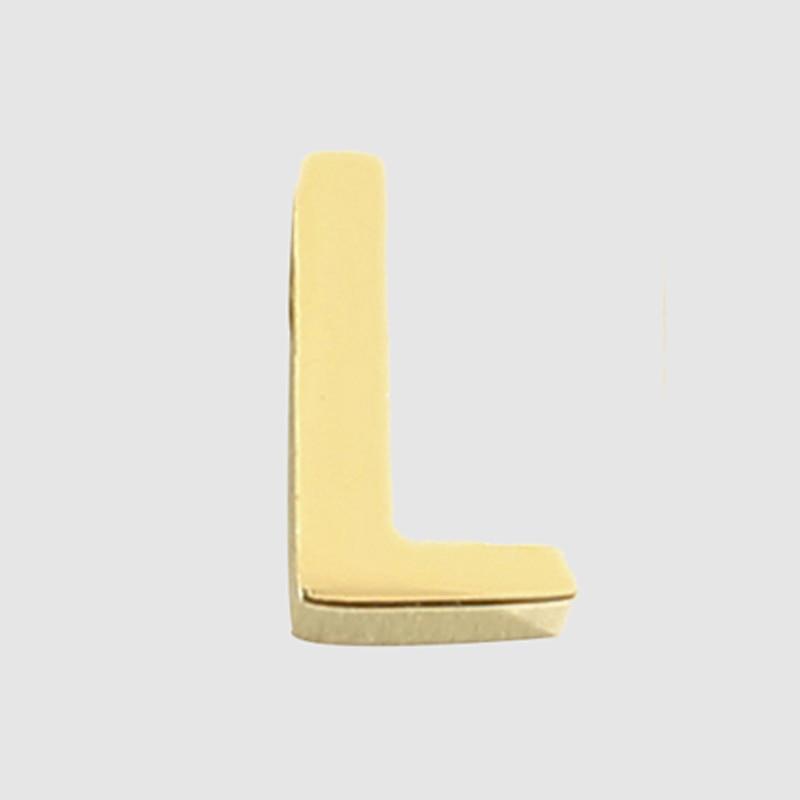 Floting Letter Charm Kette