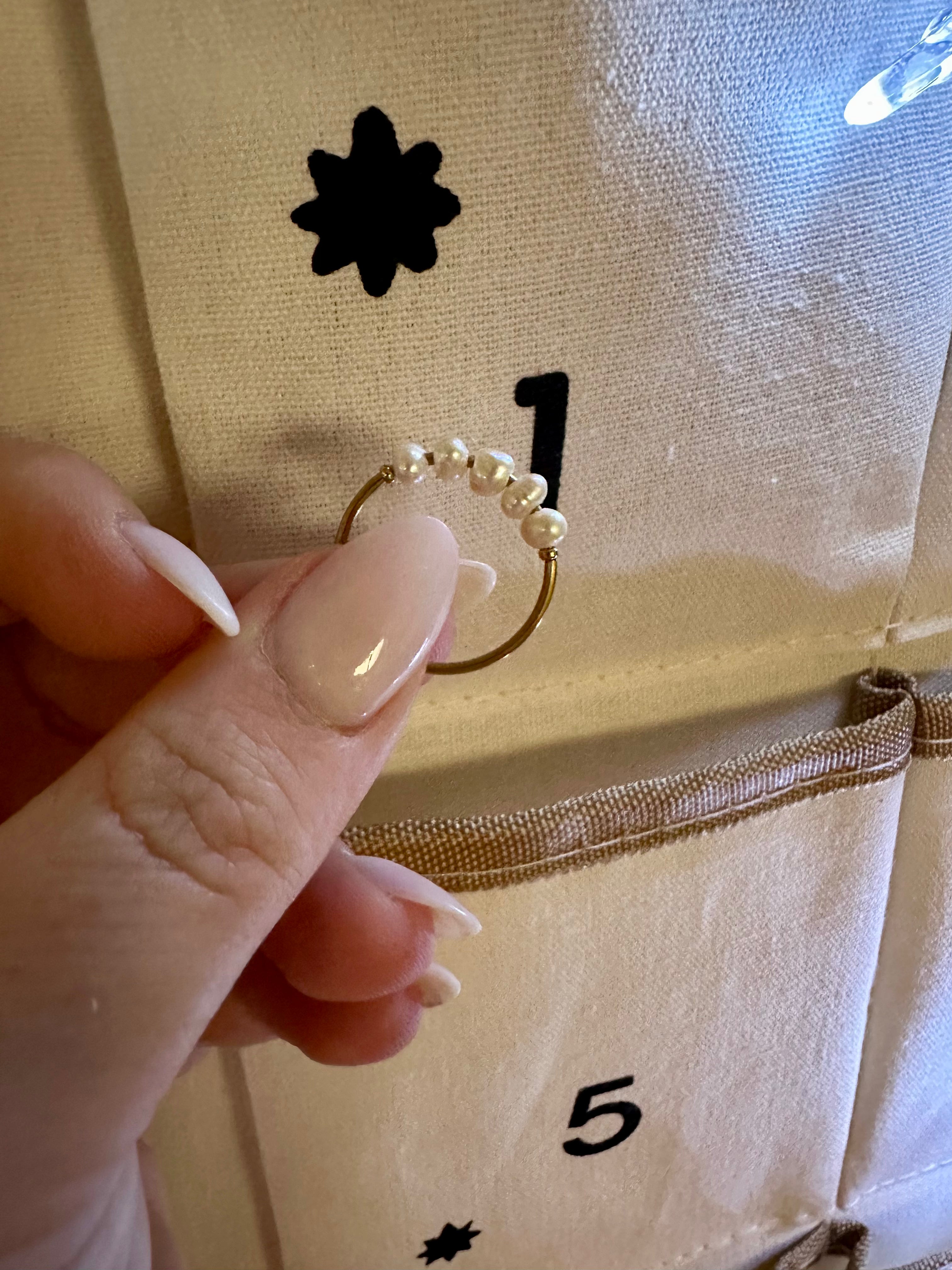 vegan Pearl Ring