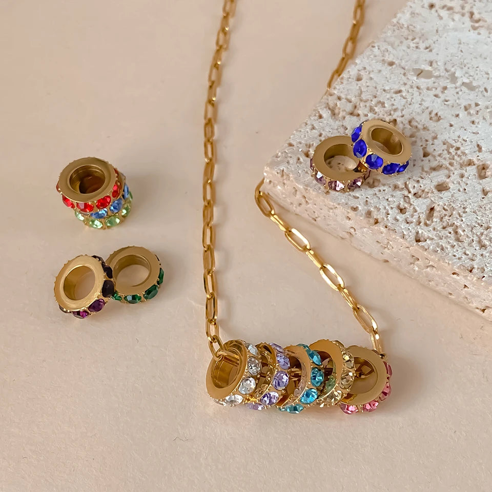 Round Pave Juli Charm