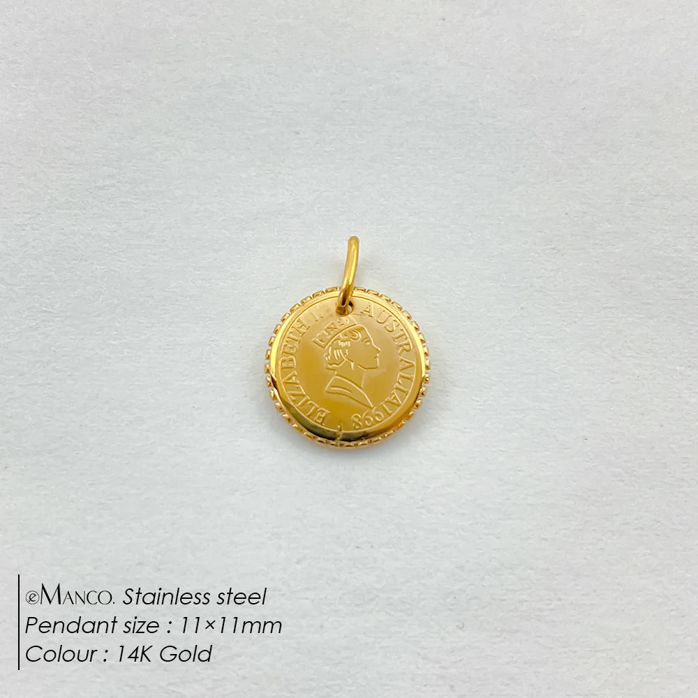Roma Coin Charm