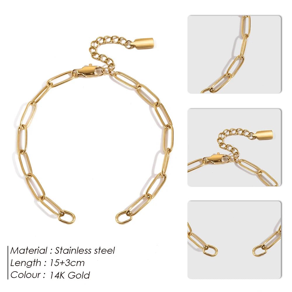 Locking Charm Bracelet