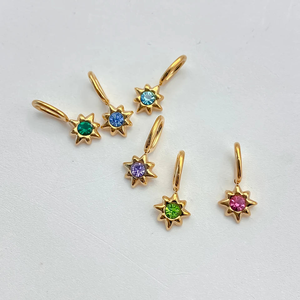 Star Birthestone Charm