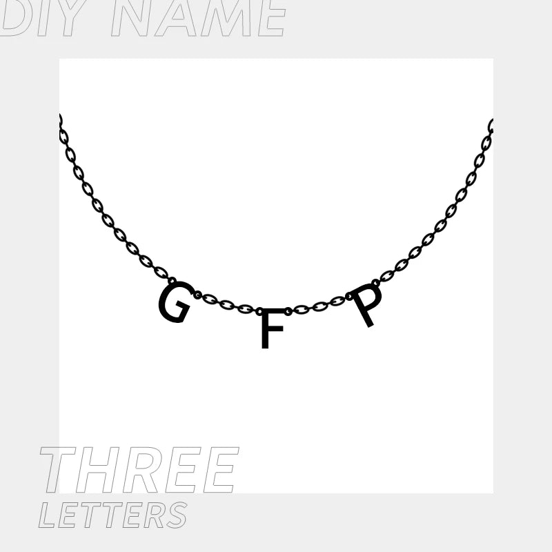 Custom Letter Necklace