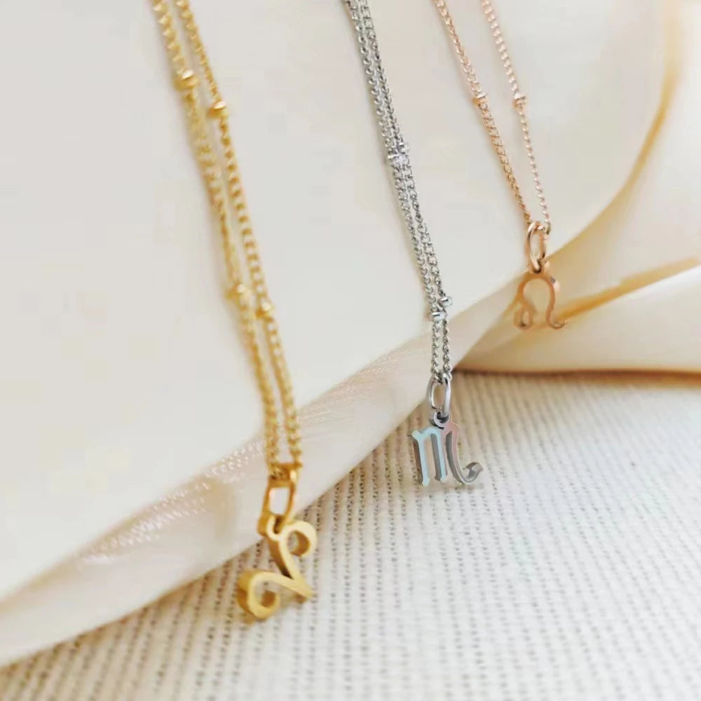 Delicate Zodiac Charm Kette