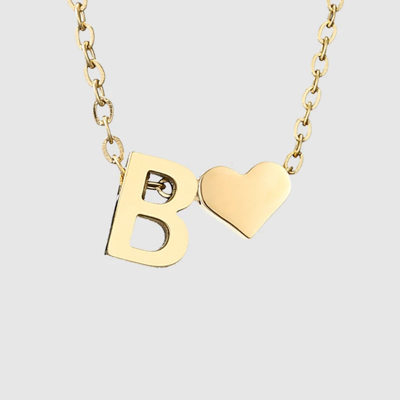 Heart Letter Kette