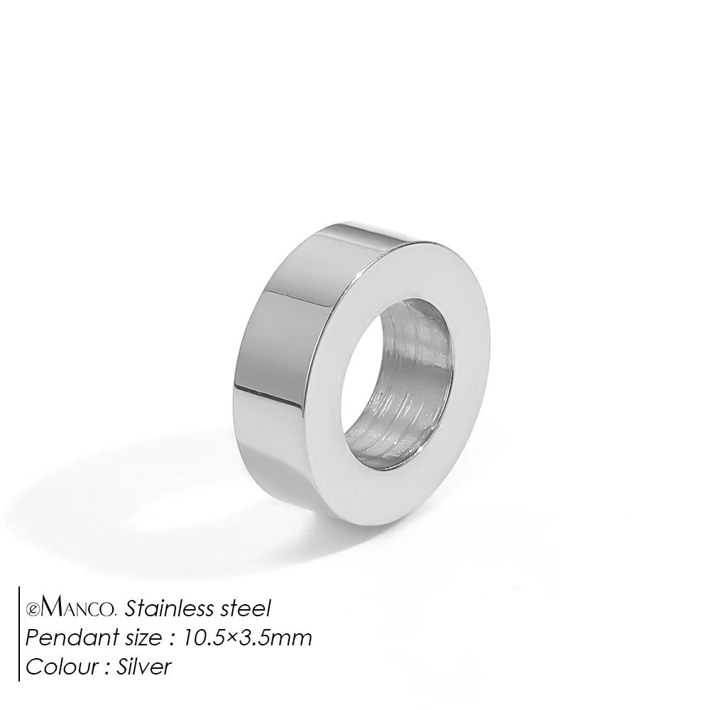 Round Pavé Charm
