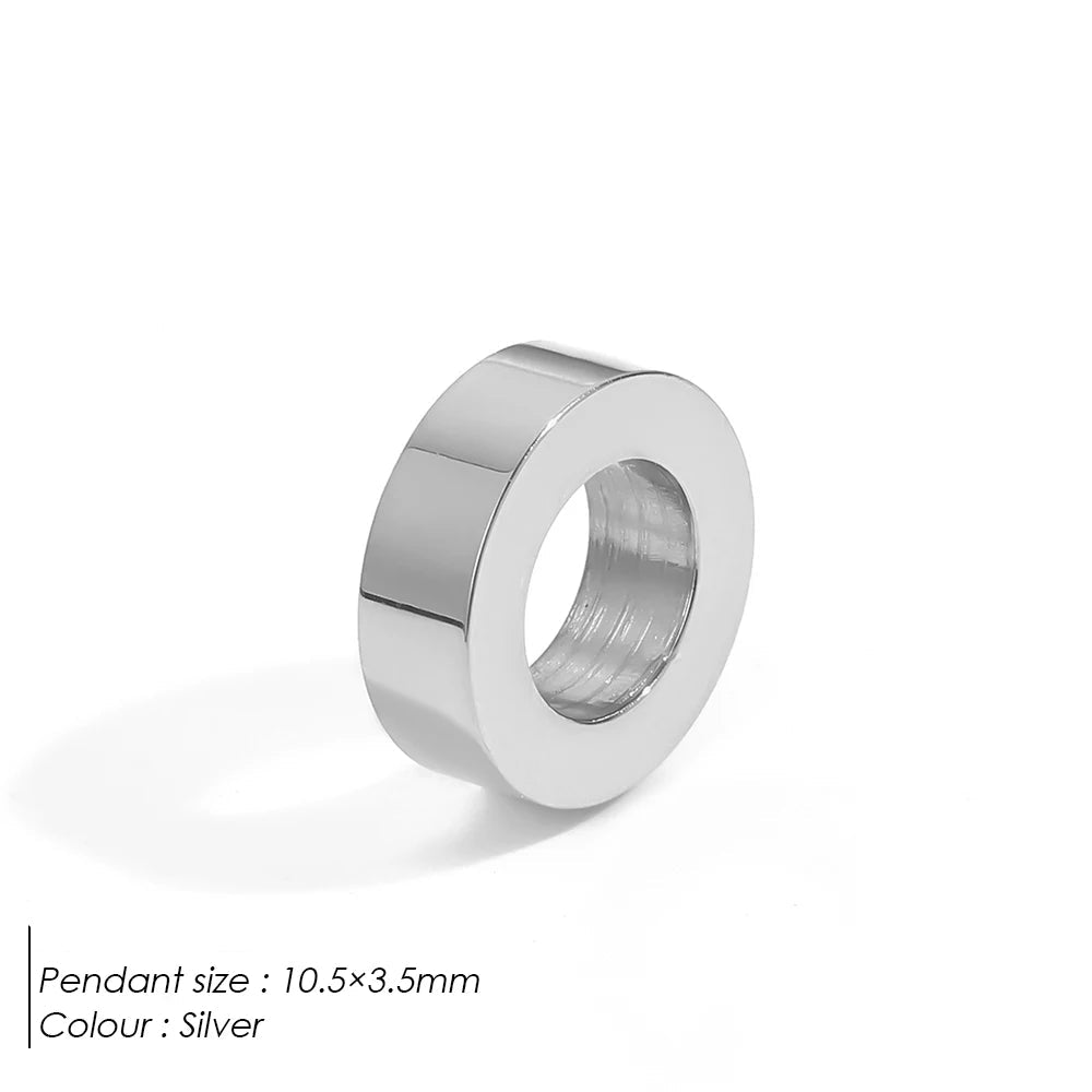 Round Pavé Charm