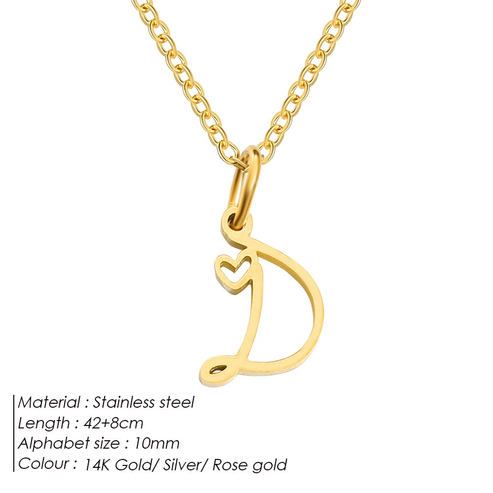 Charming Letter Charm Kette