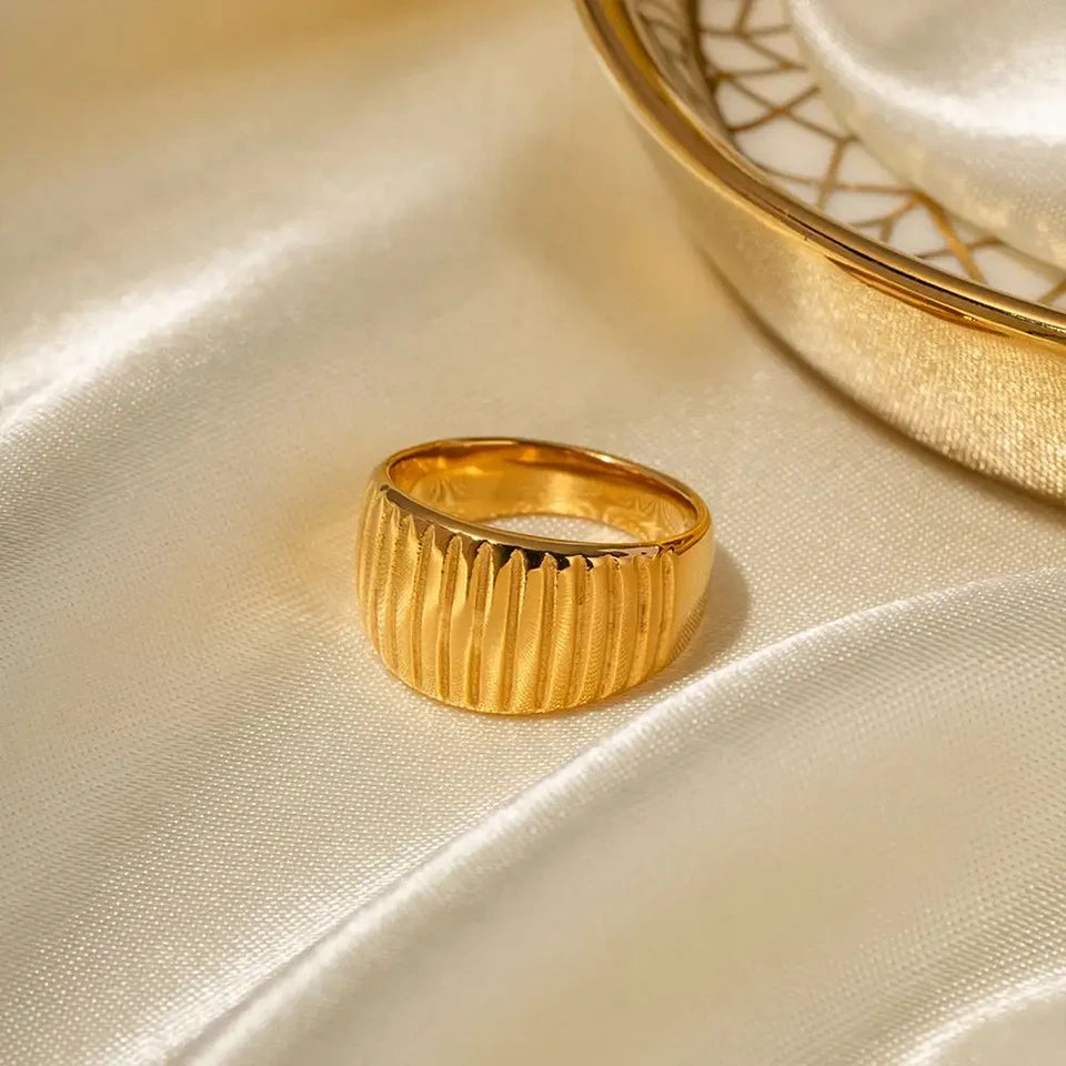 Cut Wide Ring