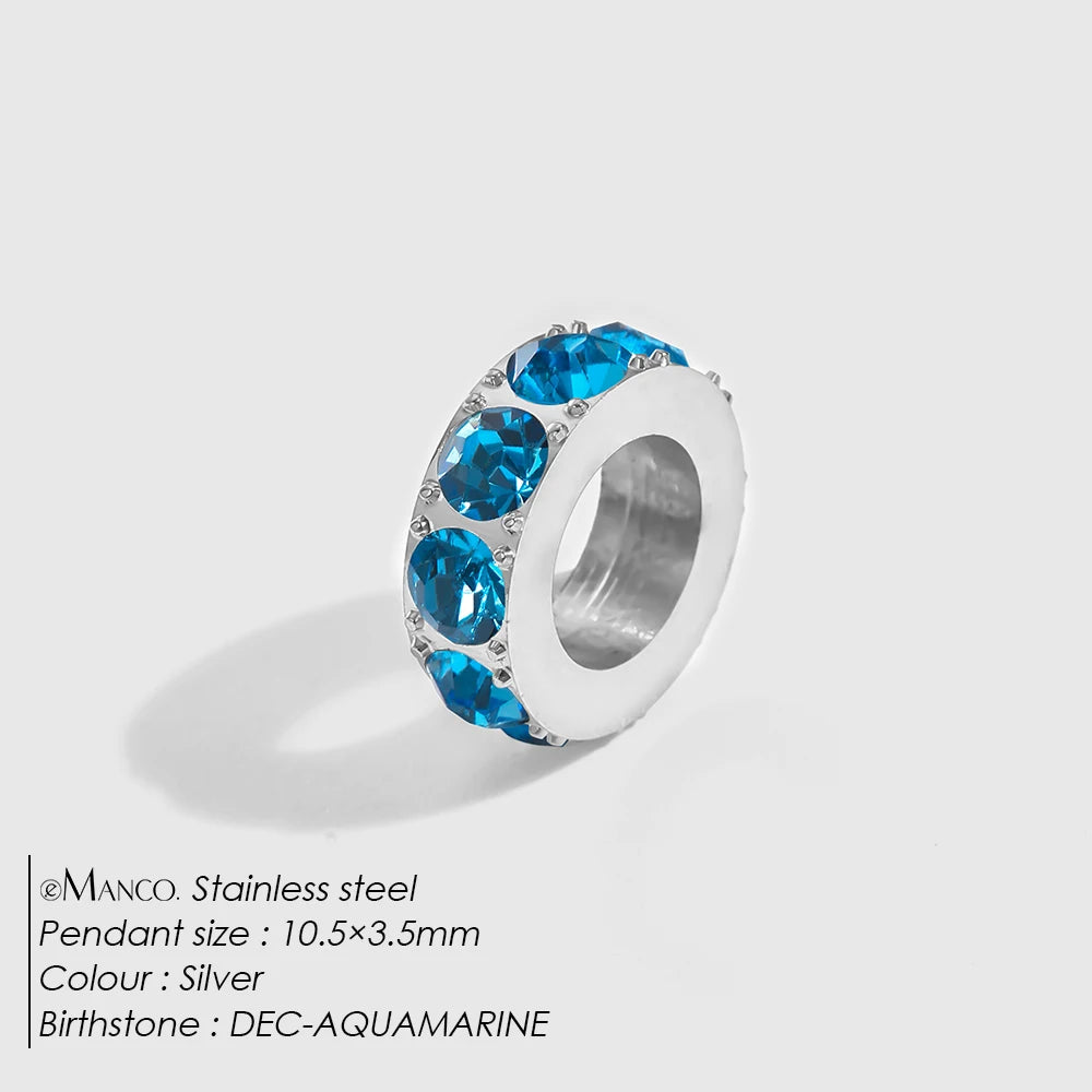 Round Pave Juli Charm