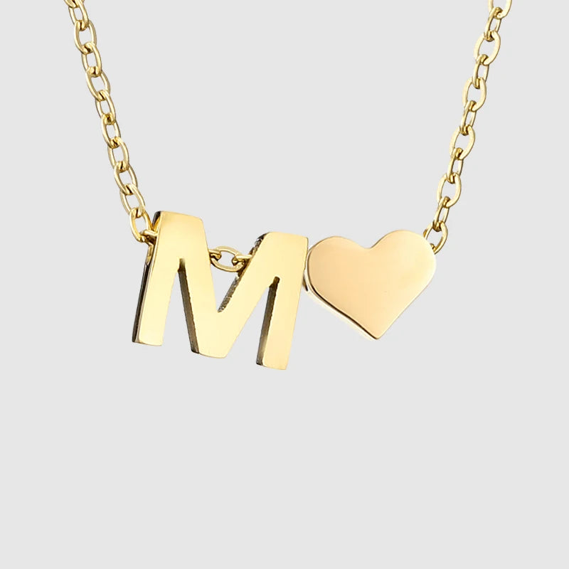Heart Letter Kette