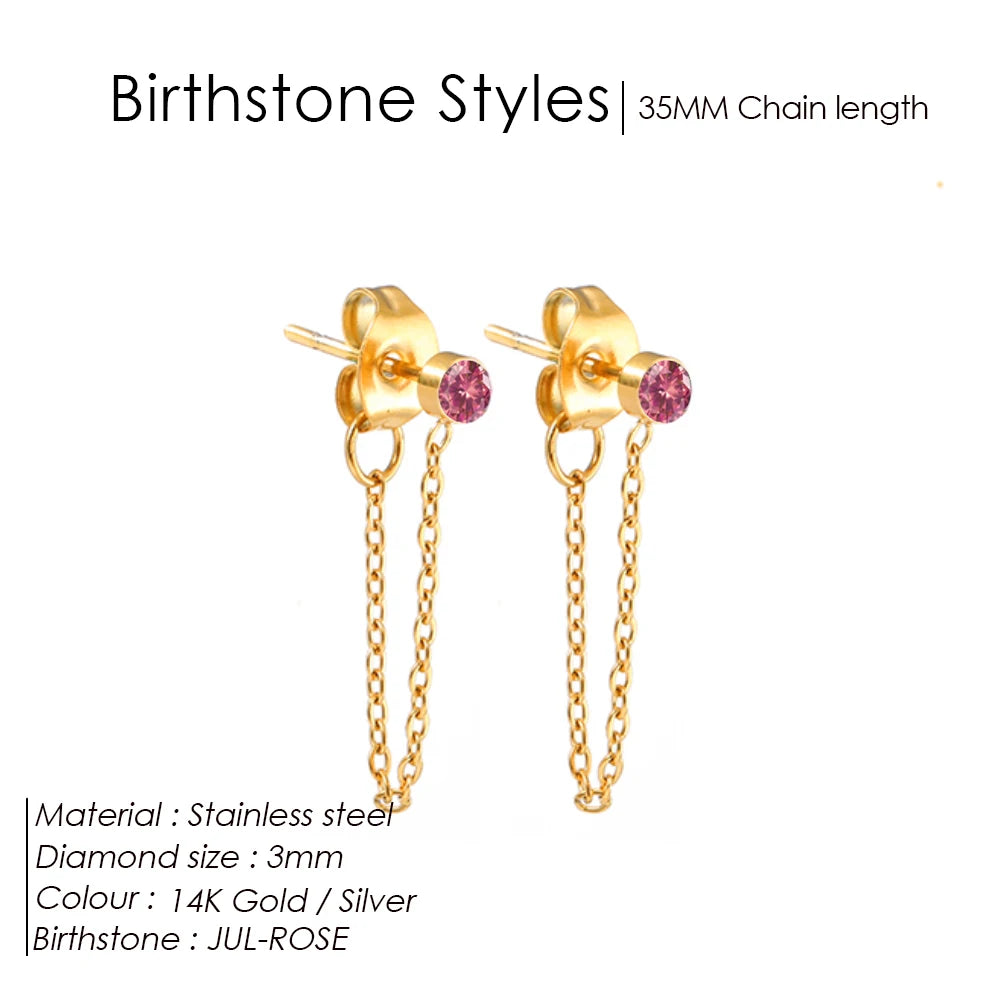 Birthstone Sophie Ohrringe