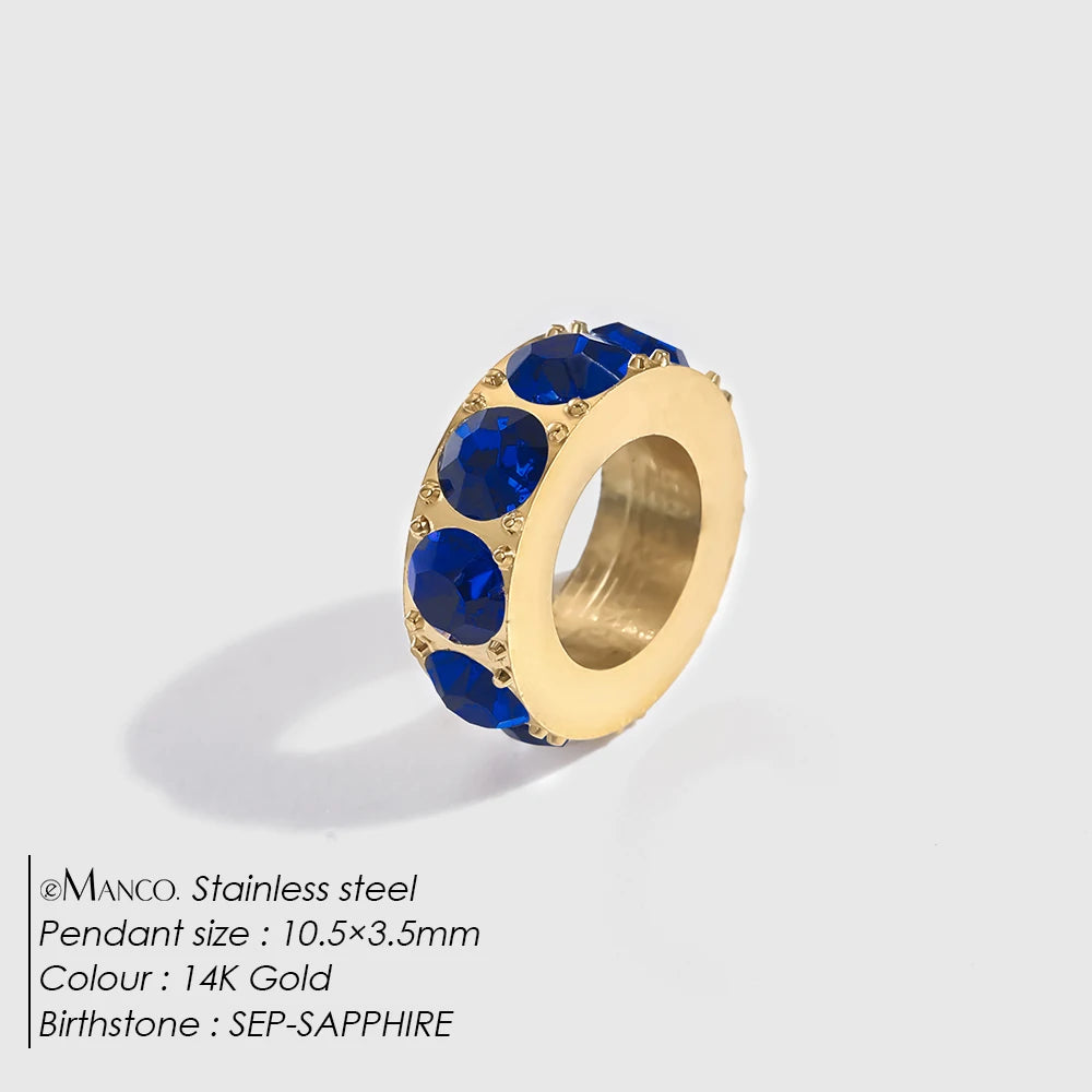 Round Pave Juli Charm