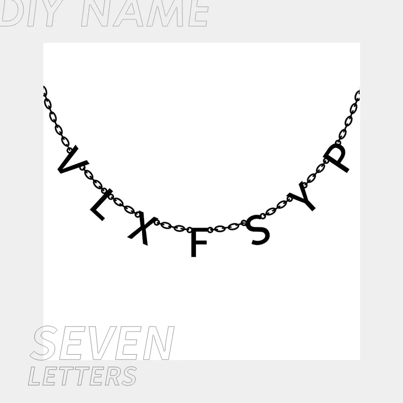 Custom Letter Necklace
