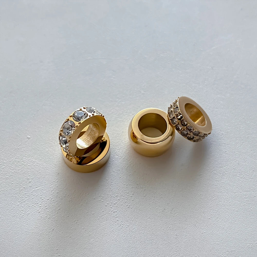 Round Pavé Charm