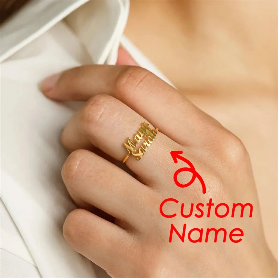 Custom Name Ring 1-3 Namen