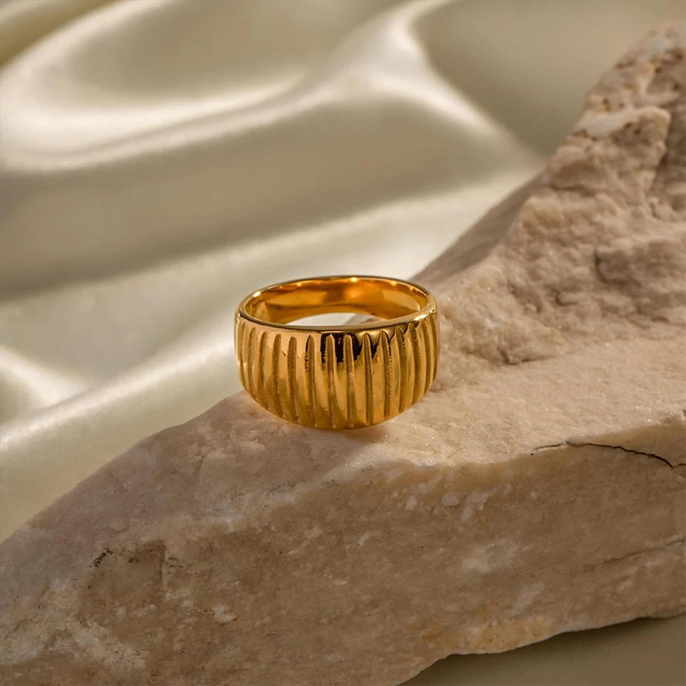 Cut Wide Ring