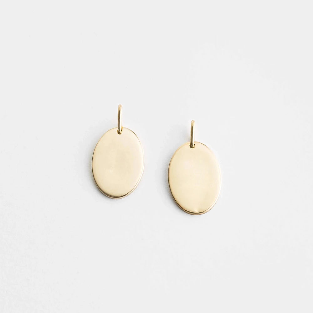 Oval Mirror Charm