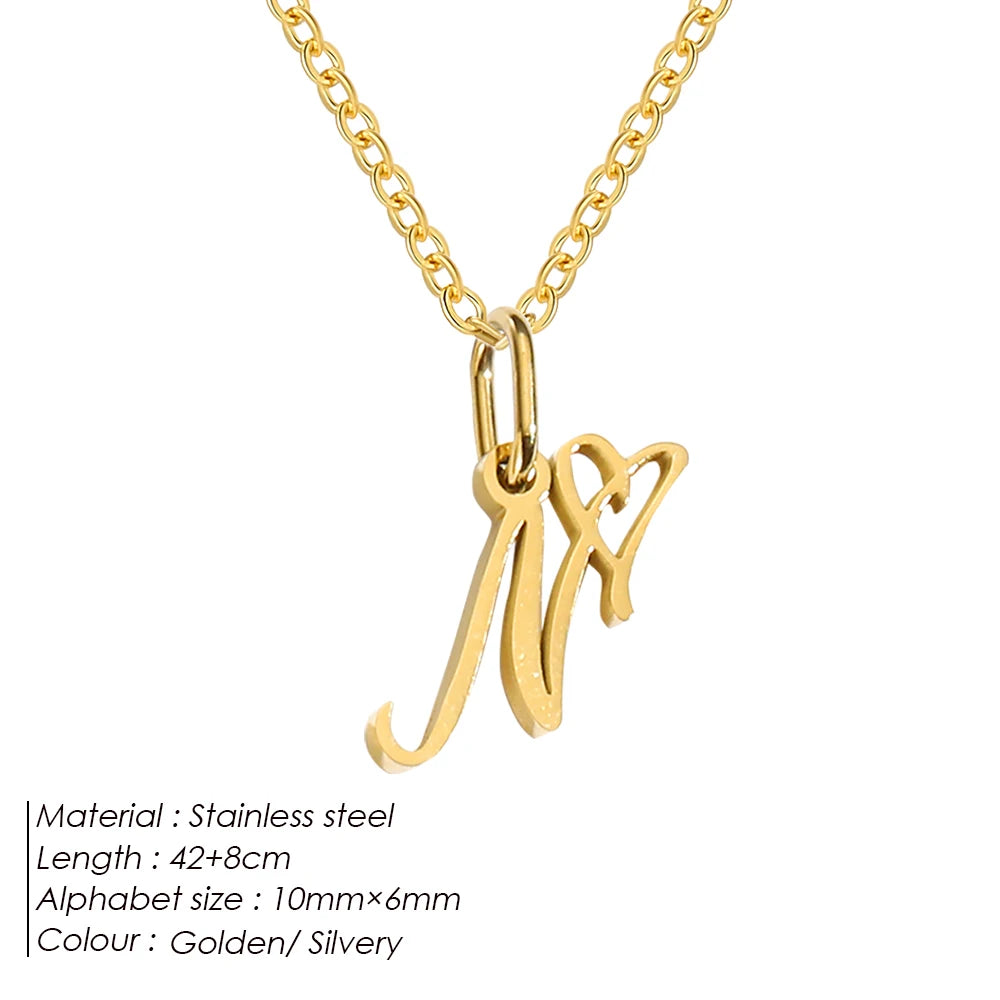 Charming Letter Charm Kette