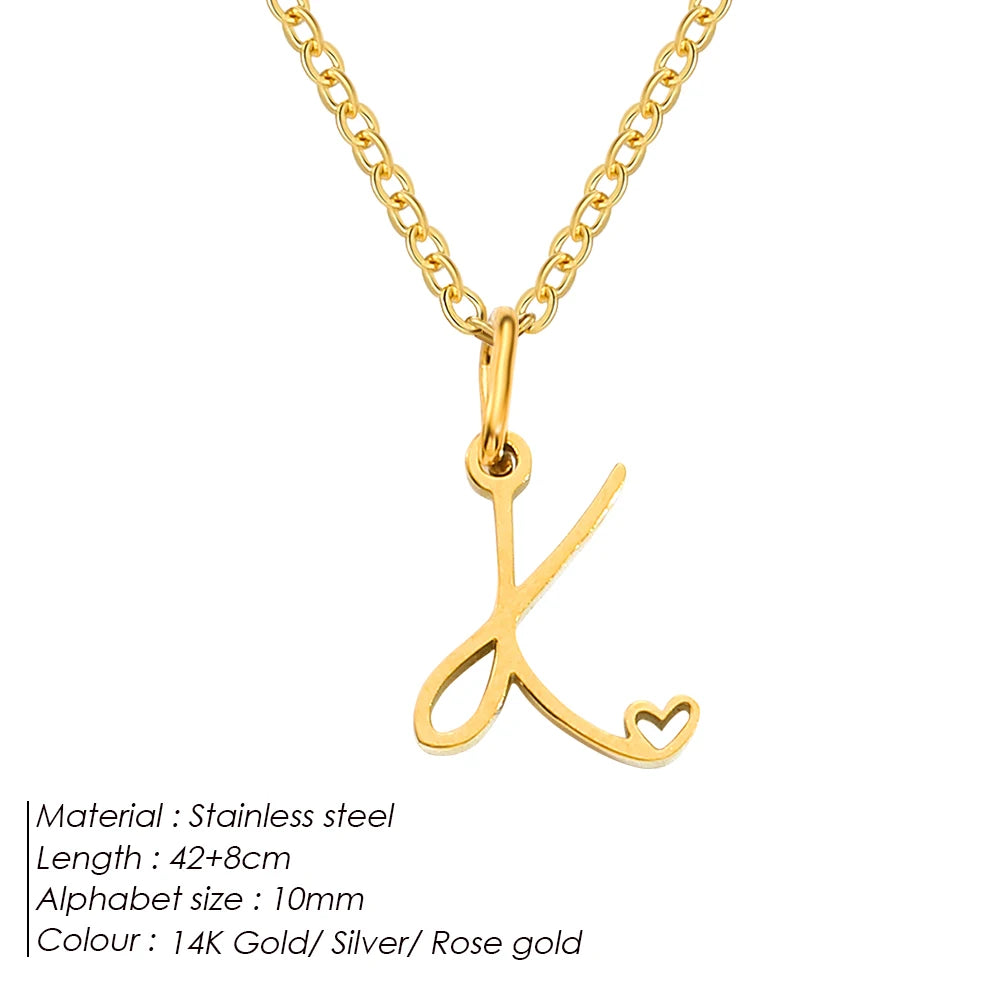 Charming Letter Charm Kette