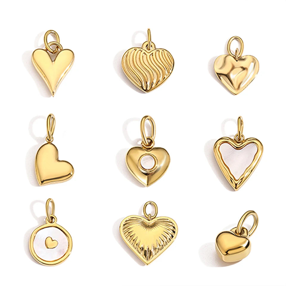 Hearts Charms
