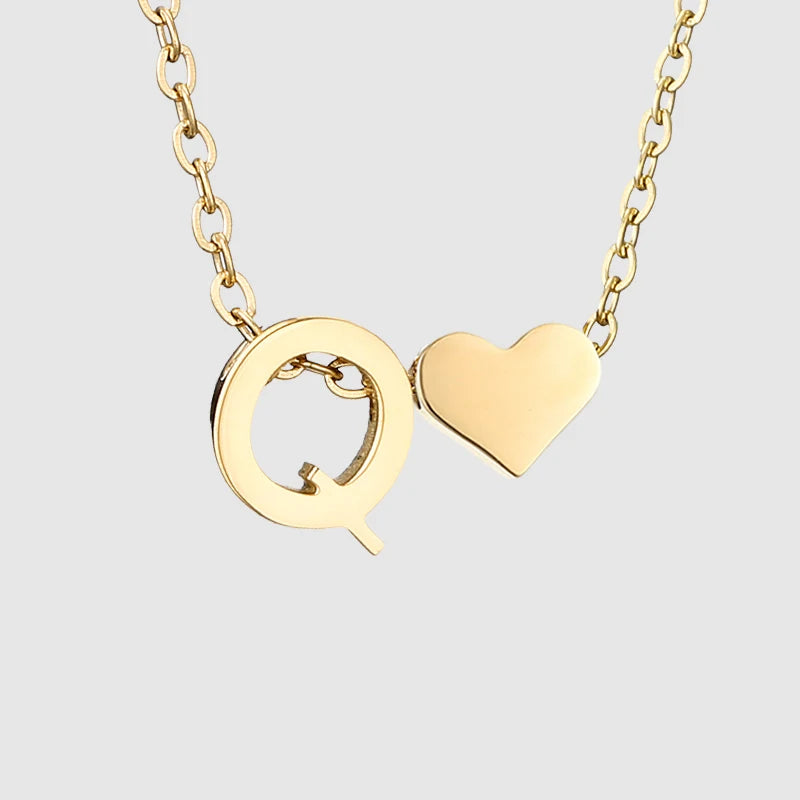 Heart Letter Kette