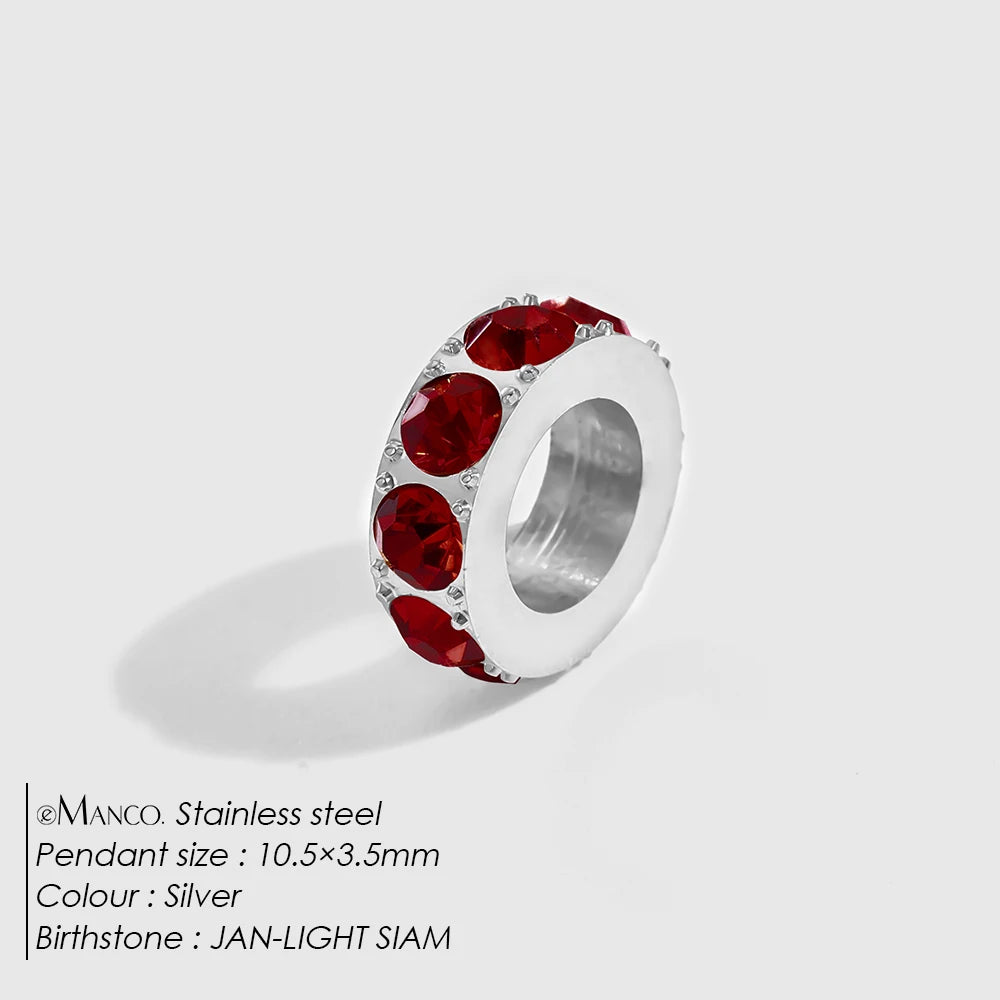 Round Pave Juli Charm