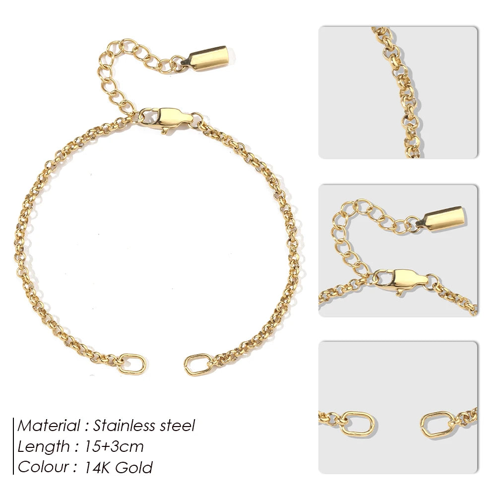 Locking Charm Bracelet