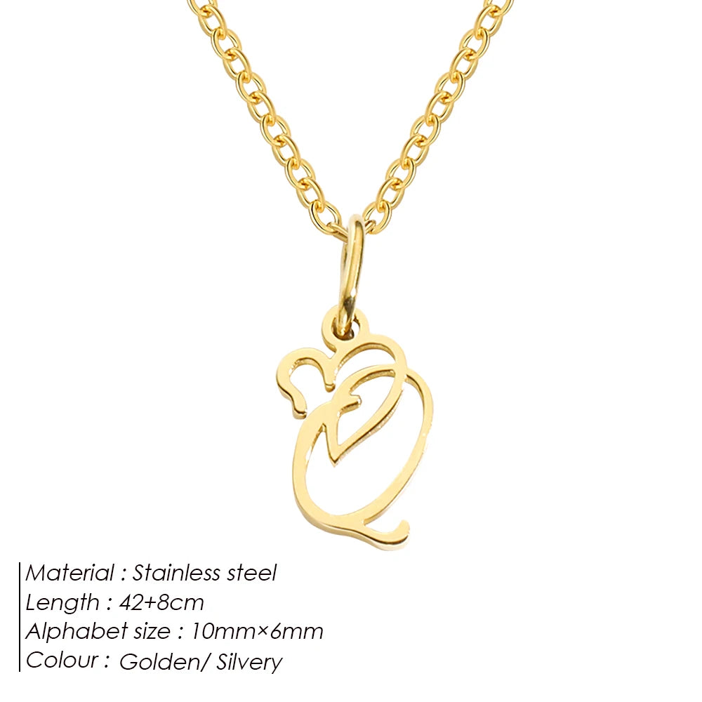 Charming Letter Charm Kette
