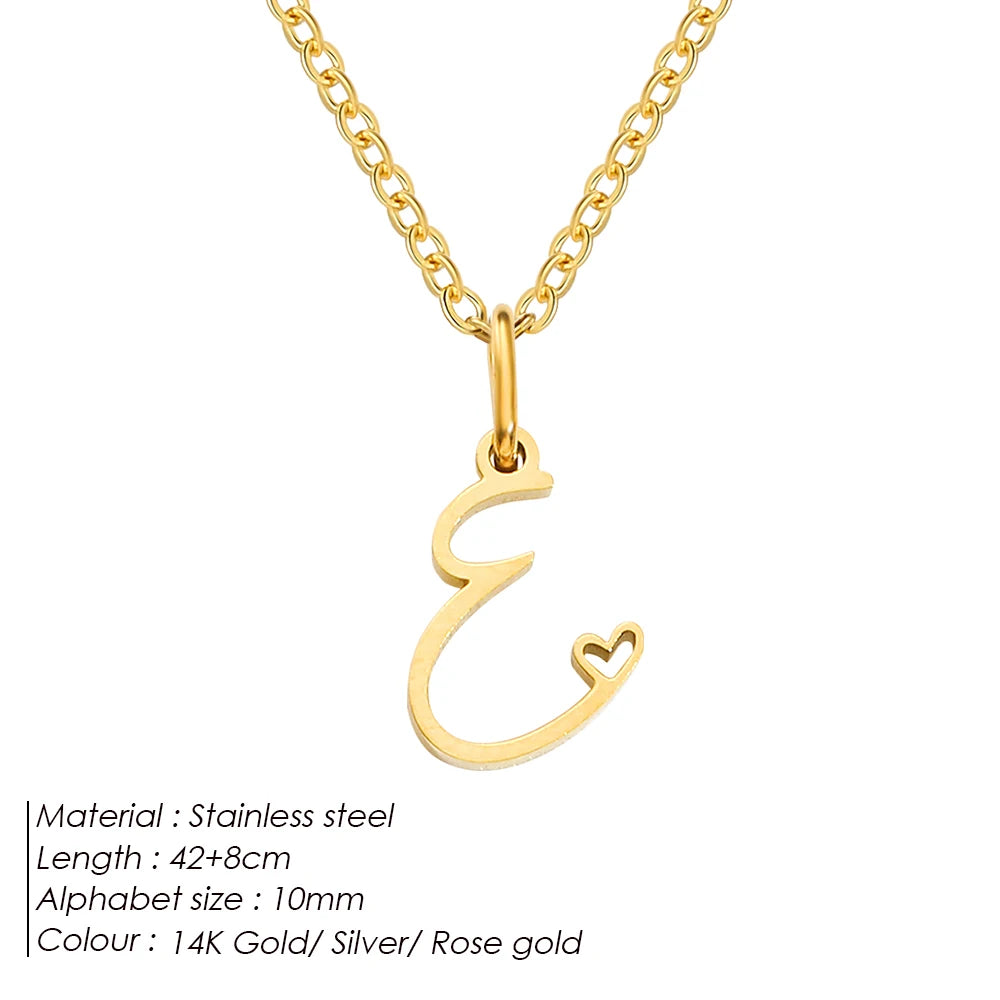 Charming Letter Charm Kette