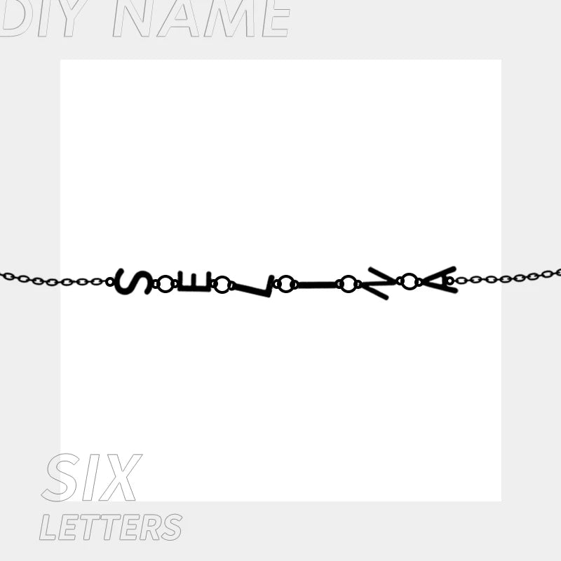 Unique Letter Armband