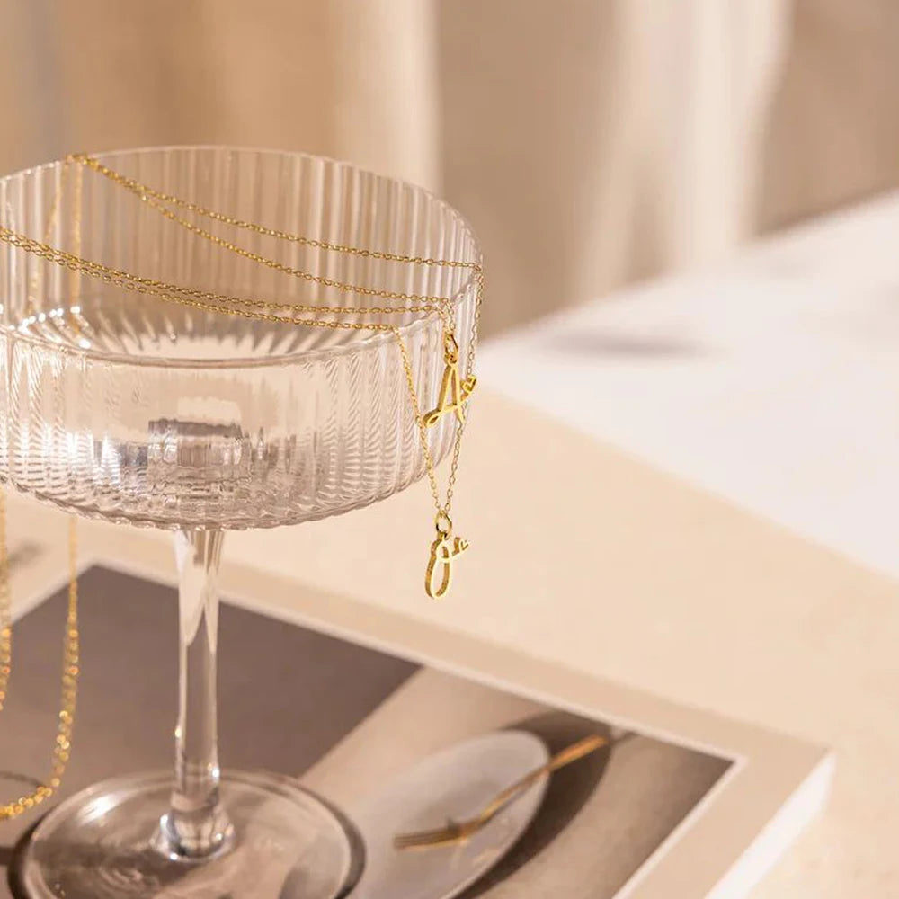 Charming Letter Charm Kette