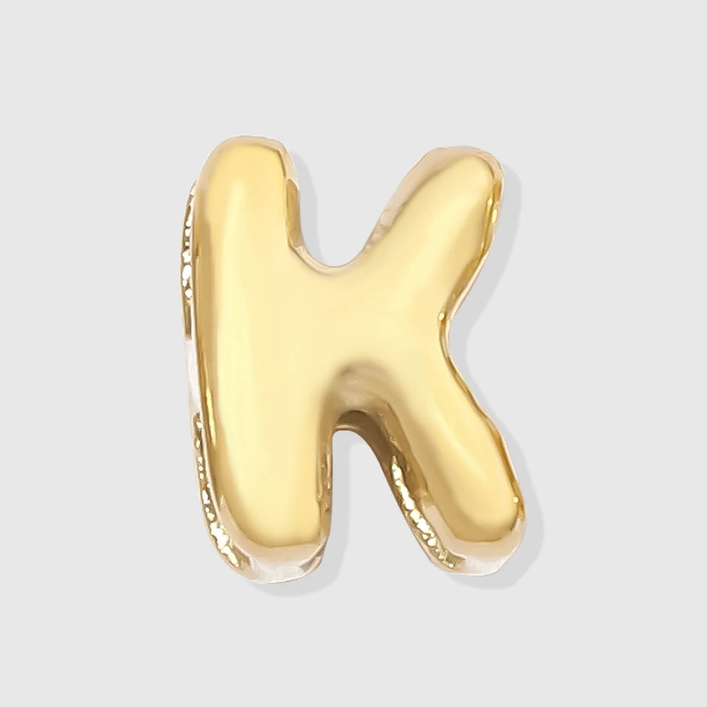 Bubble Letter Charm Kette