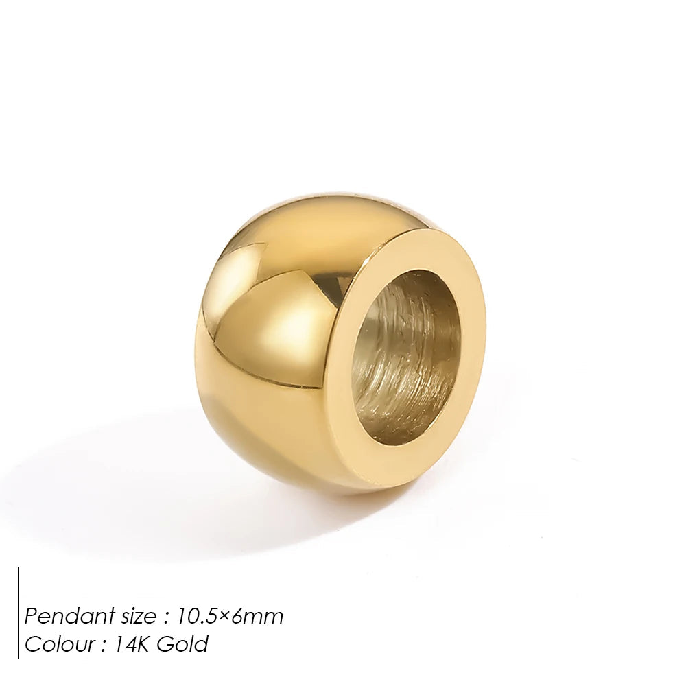Round Pavé Charm