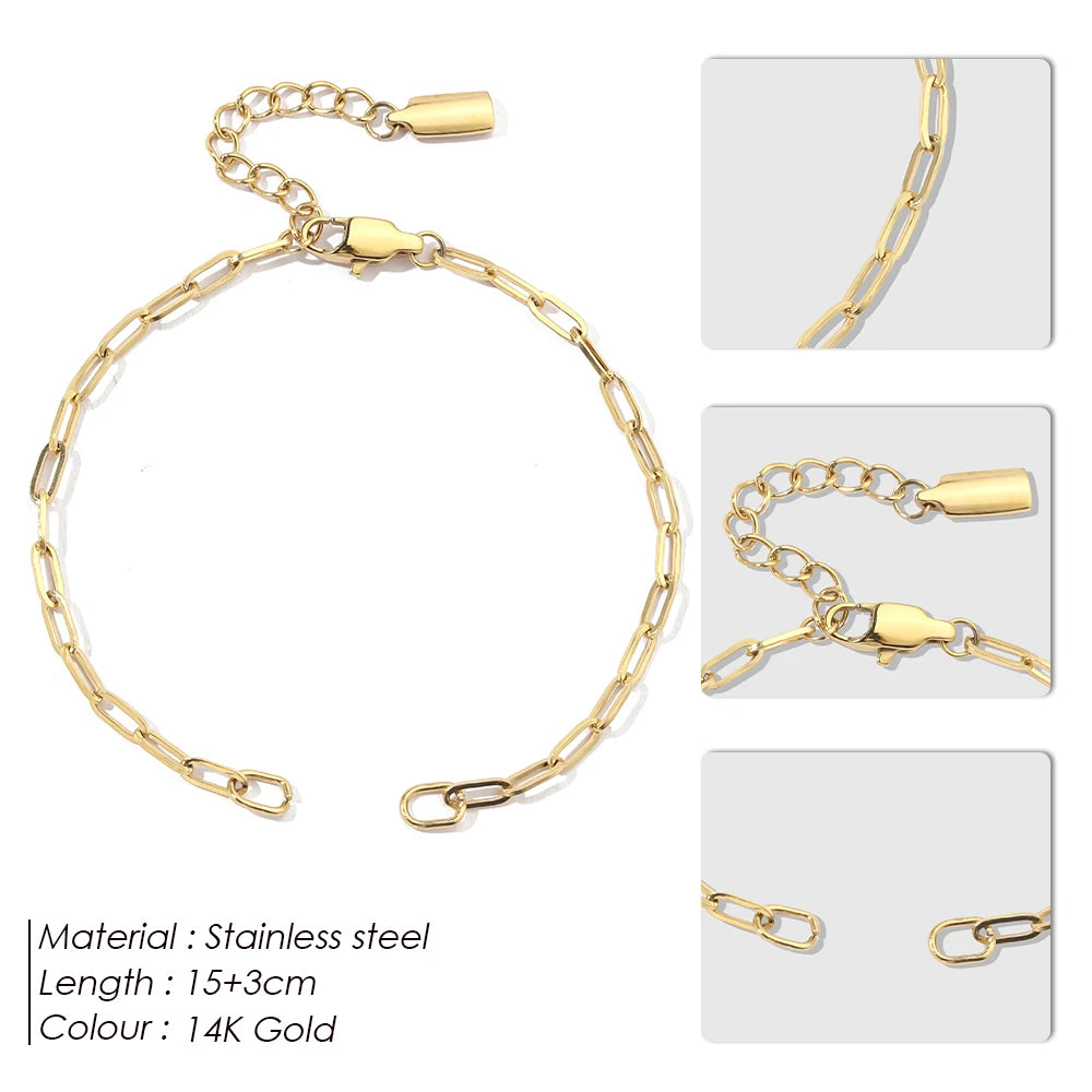 Locking Charm Bracelet
