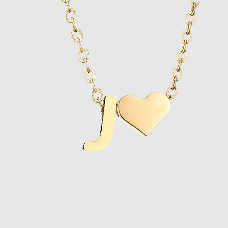 Heart Letter Kette