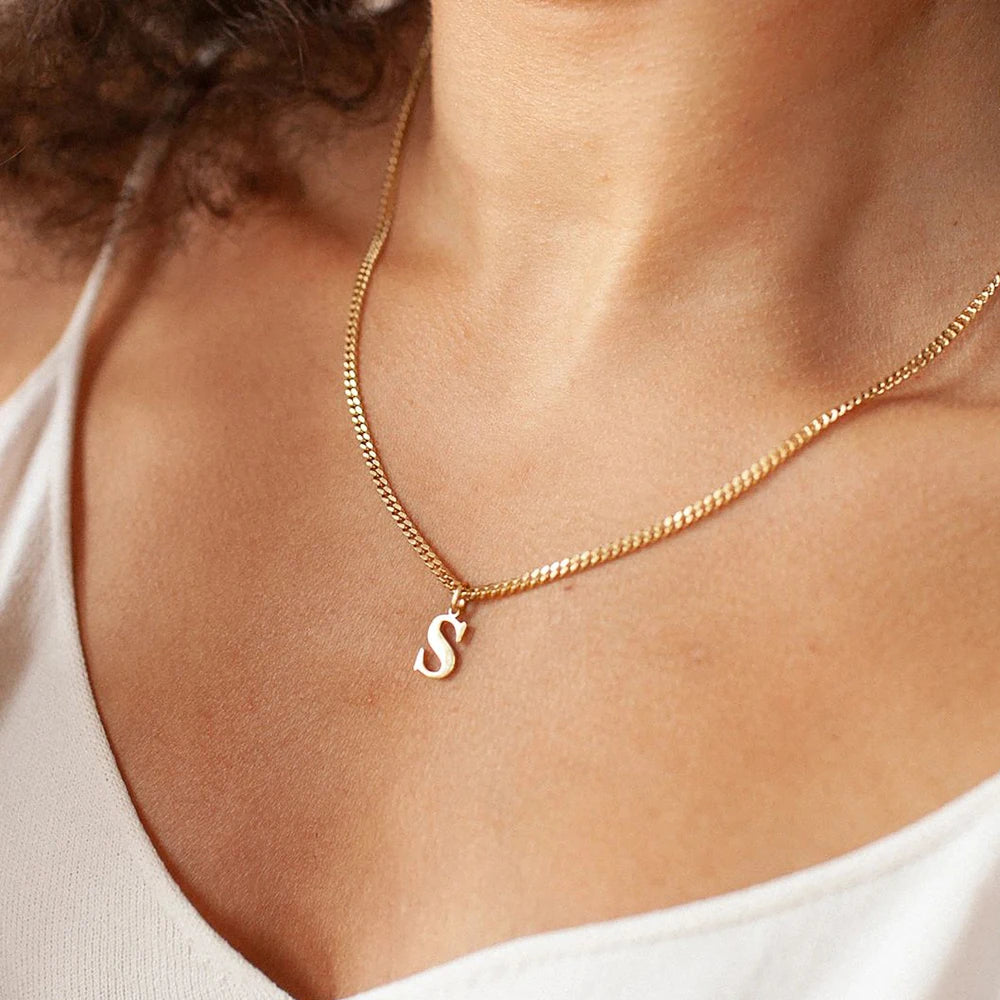 Typwritter Letter Charm