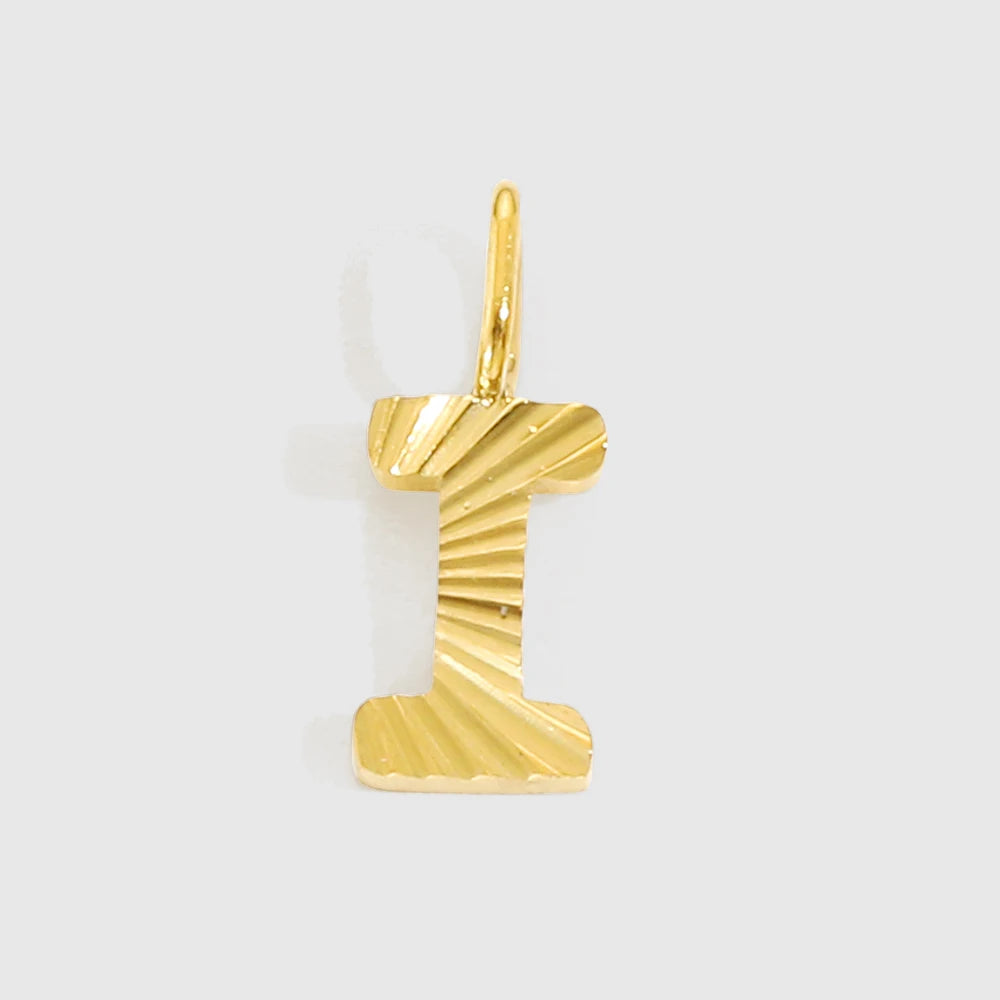 sunbeam letter Charm