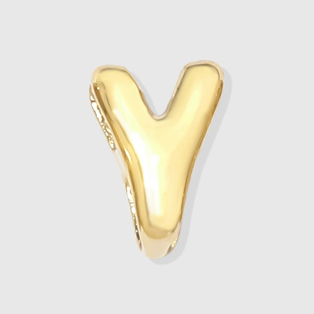 Bubble Letter Charm Kette