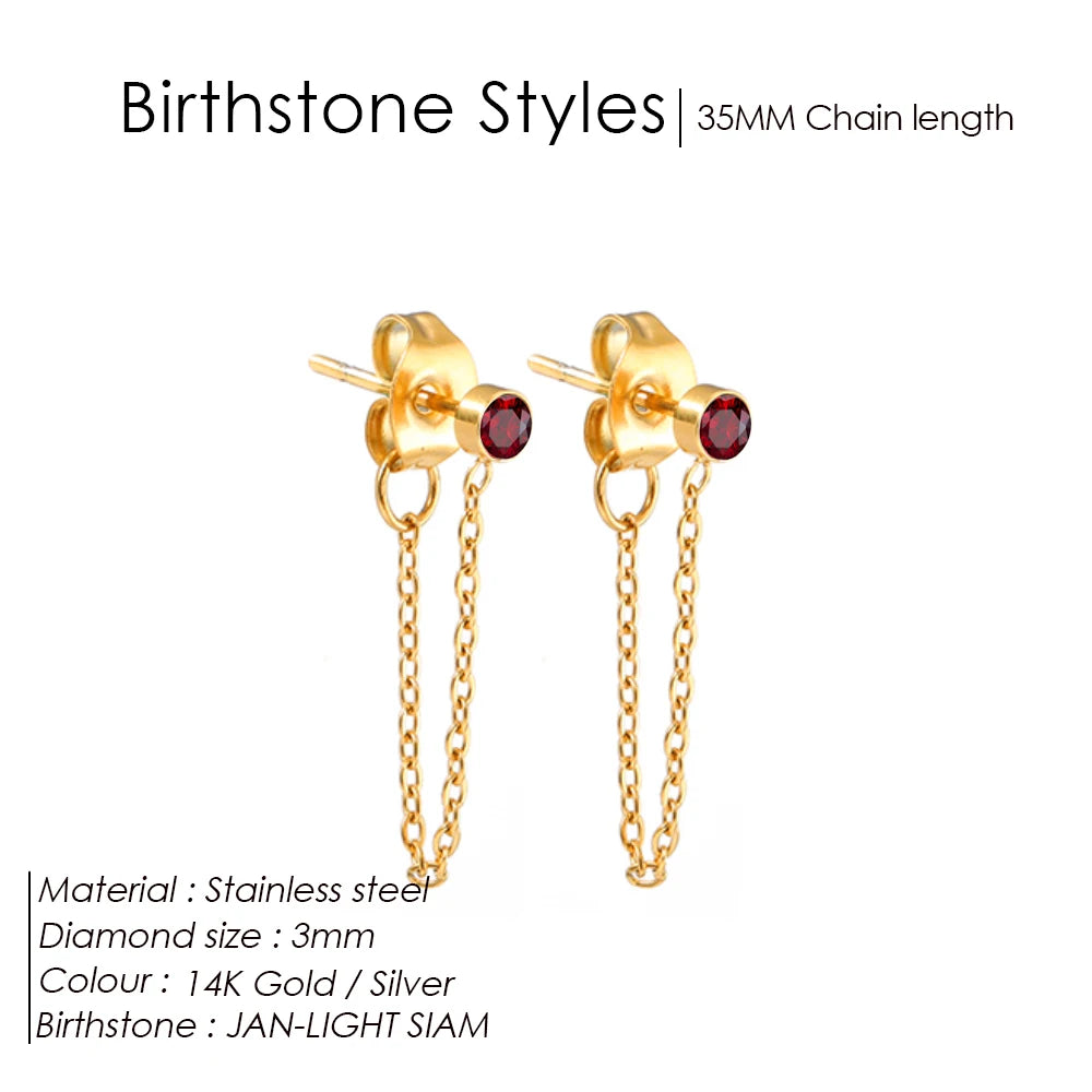 Birthstone Sophie Ohrringe